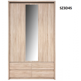 Norton gardrób szekrény (SZ3D4S)<br />163.900,- Ft
