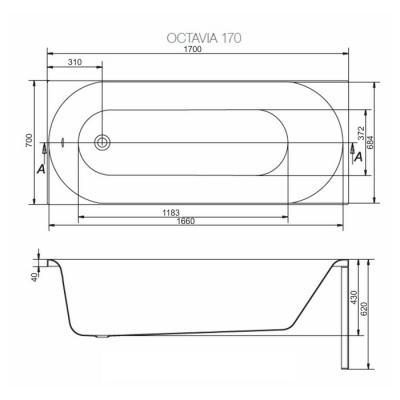 cersanit-octavia-170x70-r