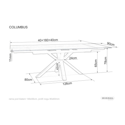 columbus-ceramic-asztal-meretek