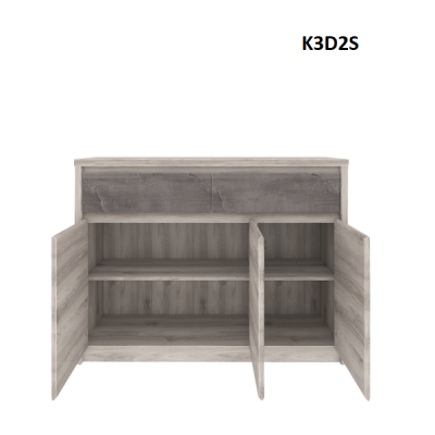 Jazz 3 ajtós+2 fiókos komód (K3D2S)<br />86.200,- Ft